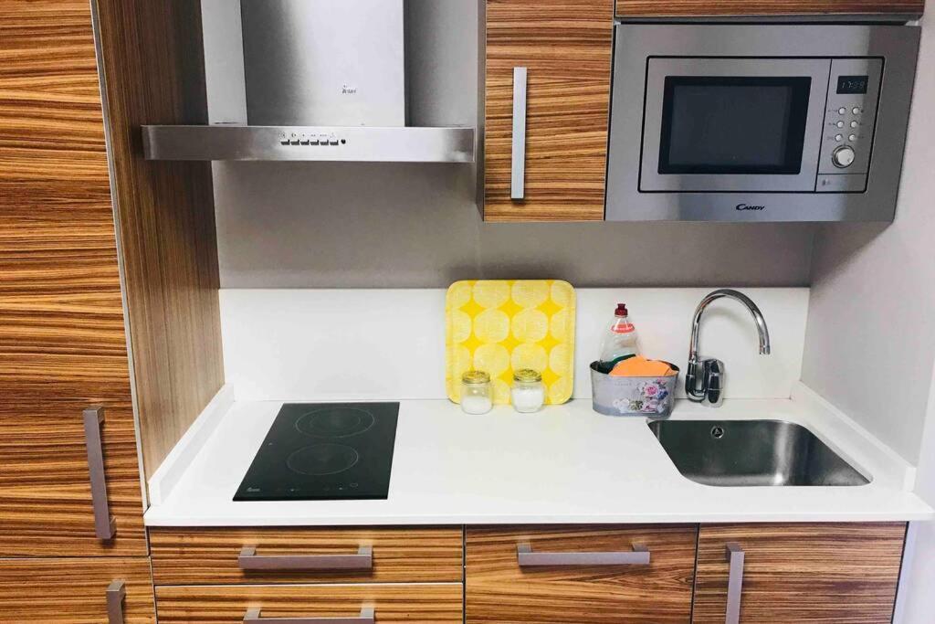 Апартаменты Loft Con Entrada Autonoma/Terraza/Wifi En Centro Ла-Корунья Экстерьер фото